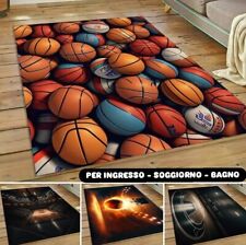 Tappeto BASKET campo tappeto casa morbido antiscivolo zerbino accessori Basket