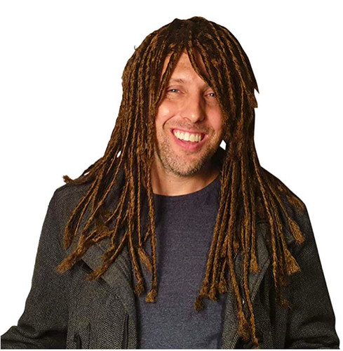 Costume parrucca hippie gansta