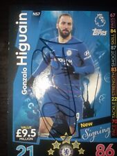 Gonzalo Pipita Higuain autografo originale su card Signed