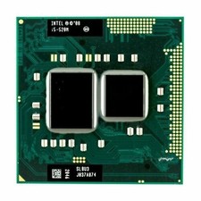  core i5-520M 2,4 GHz 2 core