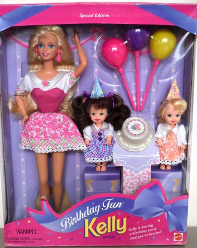 Set barbie kelly chelsie - kelly, &