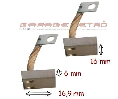 Spazzole motorino avviamento - motorino,