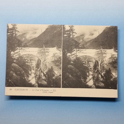 Cauterets stereoview c1910 - cauterets,