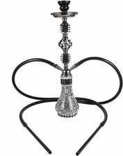 Narghilè Kit Completo 55 Cm Shisha Narghile Con 2 Tubi Con Narghile Accesori per