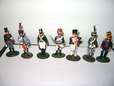 Soldatini di piombo napoleonici DEL PRADO lotto 7 pezzi perfetti