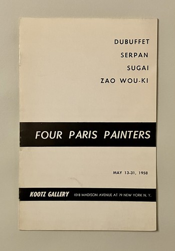 Four paris painters - four, dubuffet