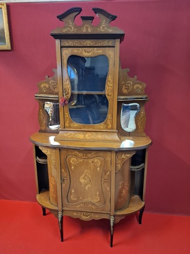 Antica credenza intarsiata - antica,