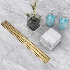 Scarico Doccia Lineare Oro