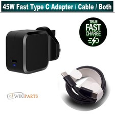 Caricabatteria USB-C 45W AJP per HP Chromebook x360 - 14c-ca0003na 133U4EA#ABU