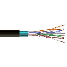 Cable FTP CAT5 Exterior Negro