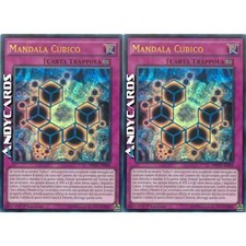 2x MANDALA CUBICO • (Cubic Mandala) • Ultra R • MVP1 IT044 • 1Ed • YUGIOH!