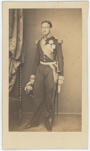 Cdv c1865 francesco ii - il,