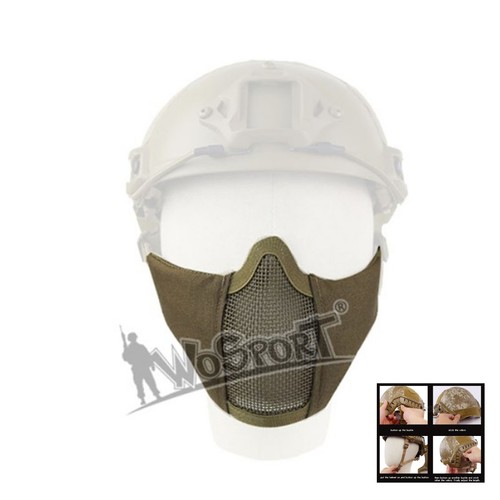 Wosport maschera rete - maschera, in