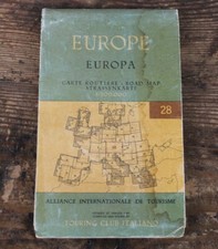 Europa cartina touring club - europa,
