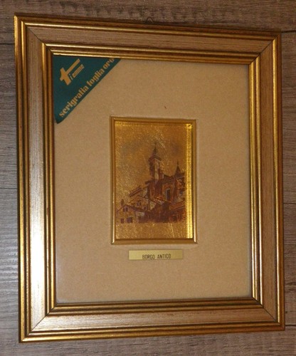 Quadro borgo antico serigrafia - quadro,