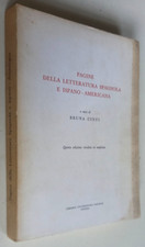 PAGINE DELLA LETTERATURA SPAGNOLA E ISPANO-AMERICANA- Libreria Universitaria -T1