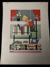 ~12~ Stampe artistiche PIET WORM M B & Z Amsterdam Olanda