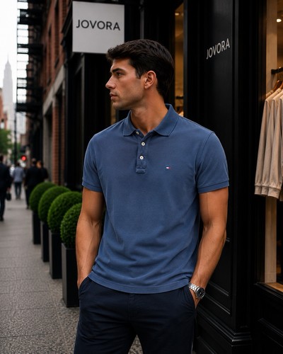Tommy hilfiger polo denim - polo, uomo