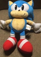 Rare Tomy Sonic plush 12”