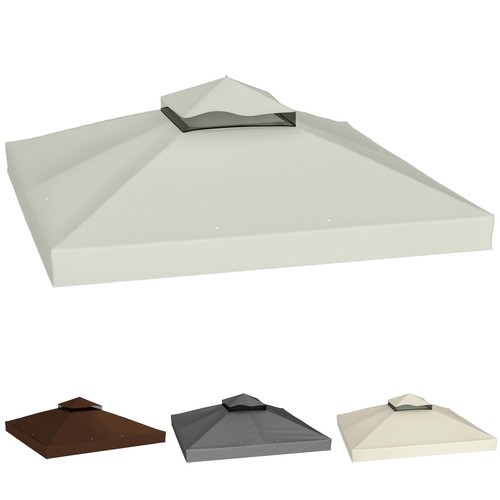 Outsunny copertura per gazebo - per,