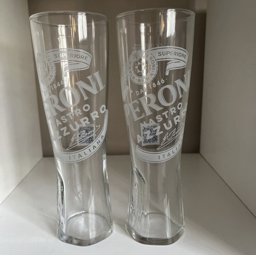 Box peroni pint glasses - glasses,