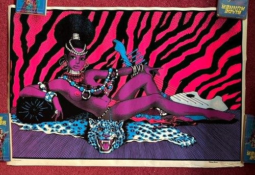 Poster vintage 1974 - poster,