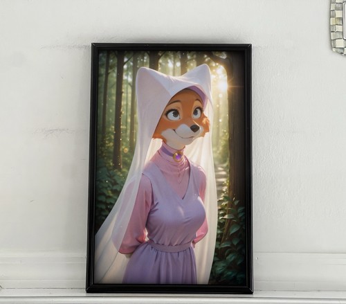 Poster artistico disney robin - disney,