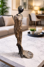 Scultura in bronzo patinato