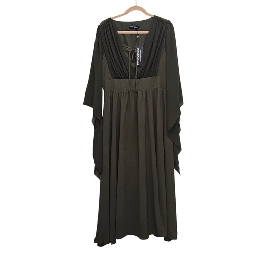 Abito midi scarlet darkness - scarlet,