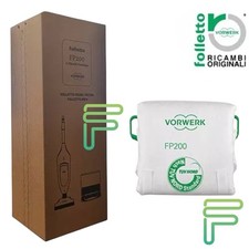 6 SACCHETTI ORIGINALI FOLLETTO VK200 VK220s VORWERK FP200 SENZA PROFUMI 220 200