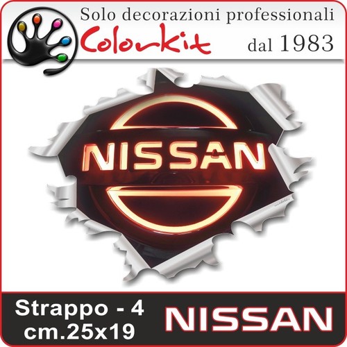 Adesivo strappo nissan - adesivo,