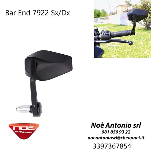 Specchio moto bar end - specchio, sx/dx