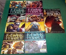 FEAR IT SELF Sequenza 1-2-3-4 + Il LIBRO del TESCHIO edizioni Marvel del 2011