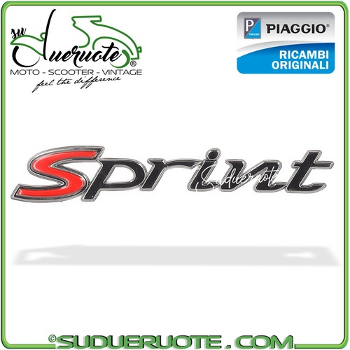 Targhetta laterale scritta - targhetta,