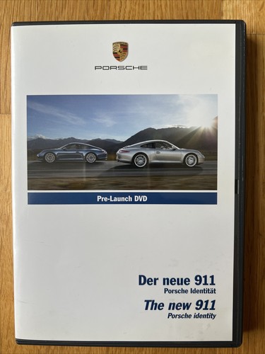 Porsche 911 pre launch dvd - porsche, 991
