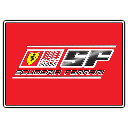 Adesivo scuderia ferrari - scuderia, sf