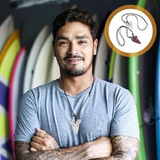 2pcs collane da uomo denti da