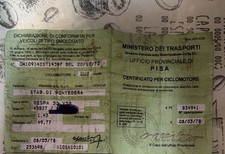 Libretto in bianco piaggio