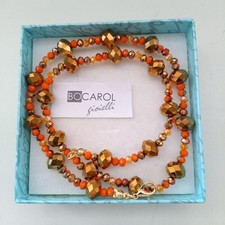 Antique Gold and Orange