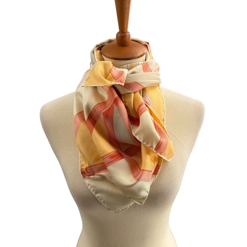 Sciarpa seta trussardi - sciarpa, giallo