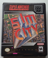 Sim City CASE Super Nintendo