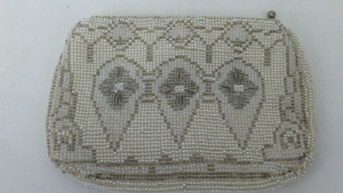 Antico 1920s perline borsetta - antico,