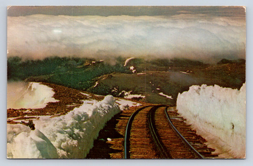 Cartolina epoca pikes - pikes, peak