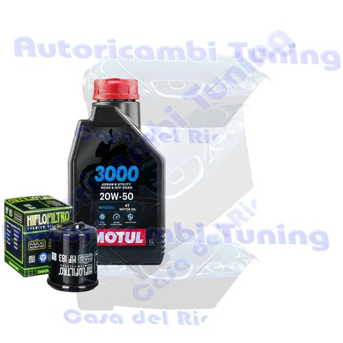 Kit tagliando olio motul 3000 - kit,