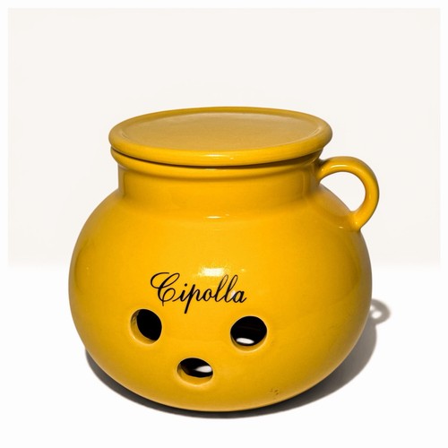 Barattolo per cipolle vintage - cipolle,