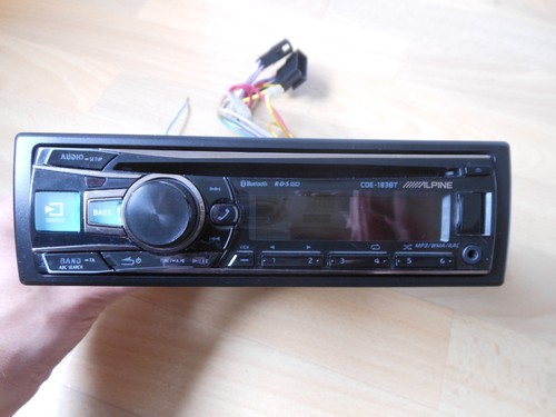 Radio alpine cde 183bt - radio, aux