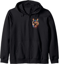 Gatto Maine Coon Occhiali Da