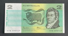 Australia  2 dollari $ 1985 #43  - banconota qfs  (054)