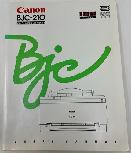 Canon bjc 210 color bubble - bjc-210,