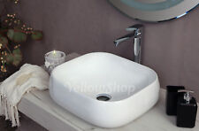 LAVABO CM 45 X 40 DA APPOGGIO CERAMICA LAVANDINO LAVELLO SANITARI BAGNO GLAM1